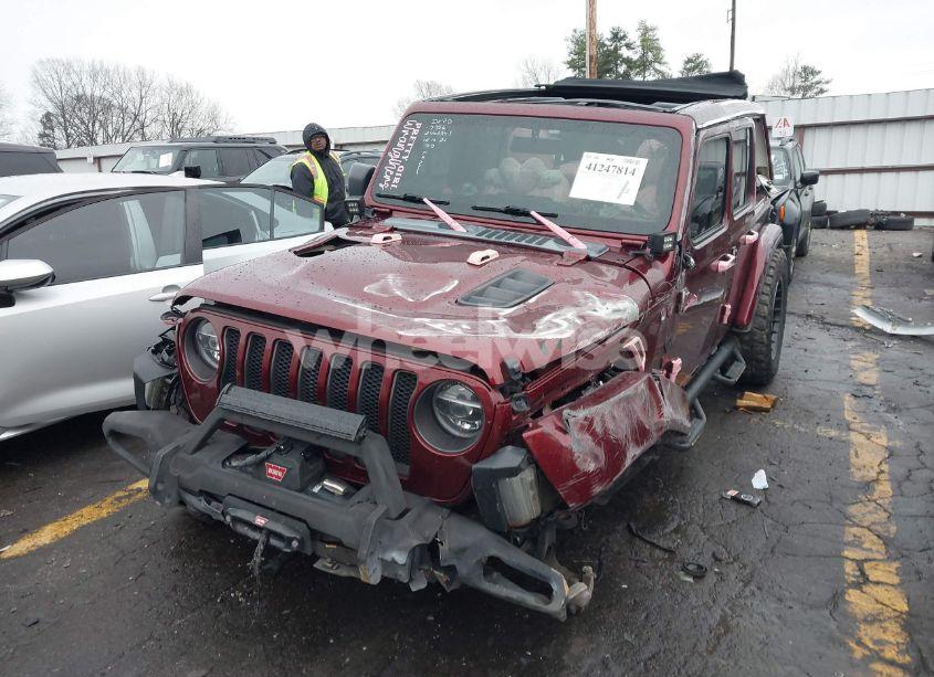 Photo 6 of 2021 Jeep Wrangler UNLIMITED RUBICON 4X4 (VIN 1C4HJXFN1MW617356)