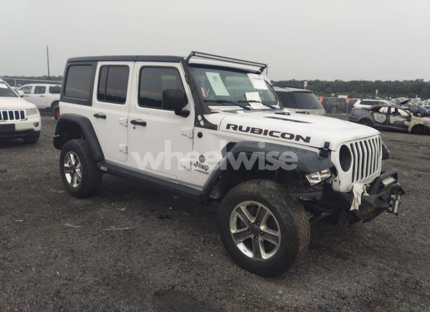 2021 Jeep Wrangler UNLIMITED RUBICON 4X4 (VIN 1C4HJXFN1MW796739) main photo