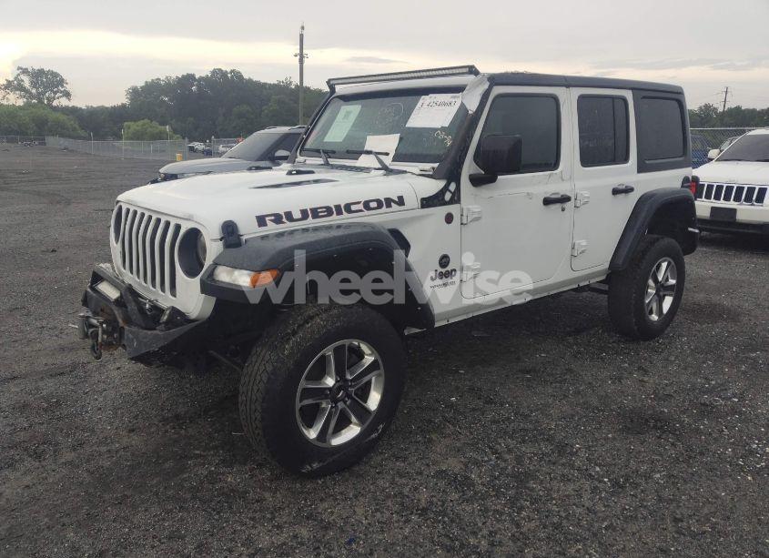 Photo 2 of 2021 Jeep Wrangler UNLIMITED RUBICON 4X4 (VIN 1C4HJXFN1MW796739)