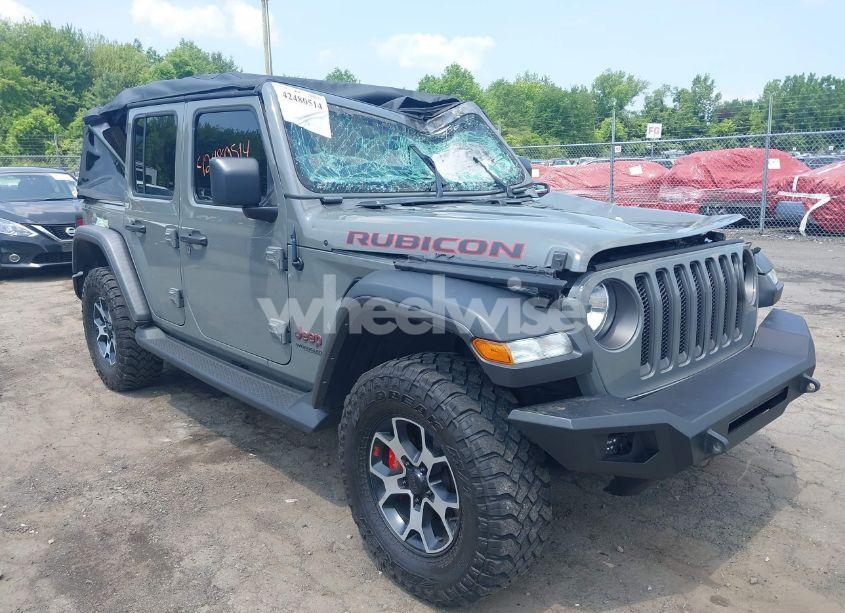 2021 Jeep Wrangler UNLIMITED RUBICON 4X4 (VIN 1C4HJXFN3MW816375) main photo