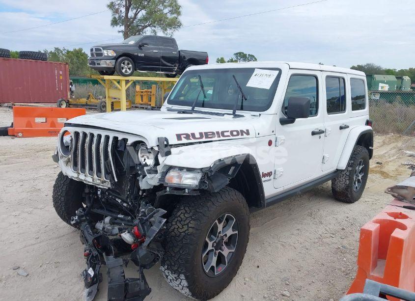 Photo 2 of 2021 Jeep Wrangler UNLIMITED RUBICON (VIN 1C4HJXFN4MW862832)