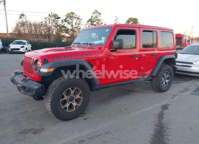 Photo 2 of 2022 Jeep Wrangler UNLIMITED RUBICON 4X4 (VIN 1C4HJXFN4NW261809)