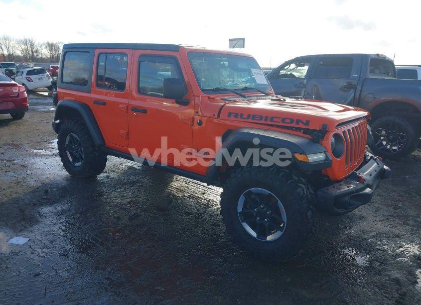 2019 Jeep Wrangler UNLIMITED RUBICON 4X4 (VIN 1C4HJXFN5KW605305) main photo