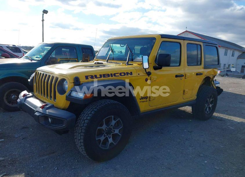 Photo 2 of 2021 Jeep Wrangler UNLIMITED RUBICON 4X4 (VIN 1C4HJXFN6MW636145)