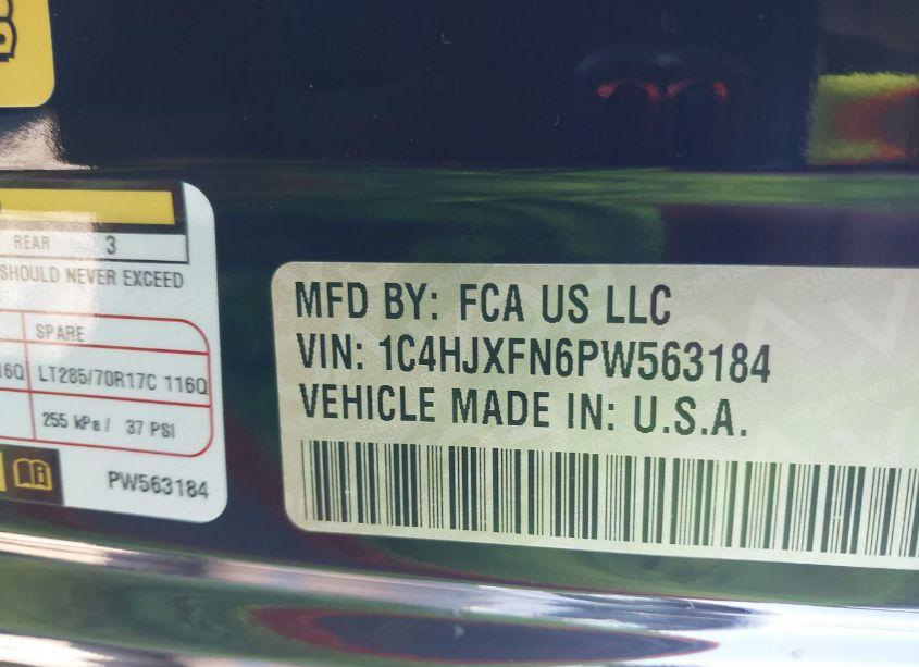 Photo 9 of 2023 Jeep Wrangler 4-DOOR RUBICON 4X4 (VIN 1C4HJXFN6PW563184)