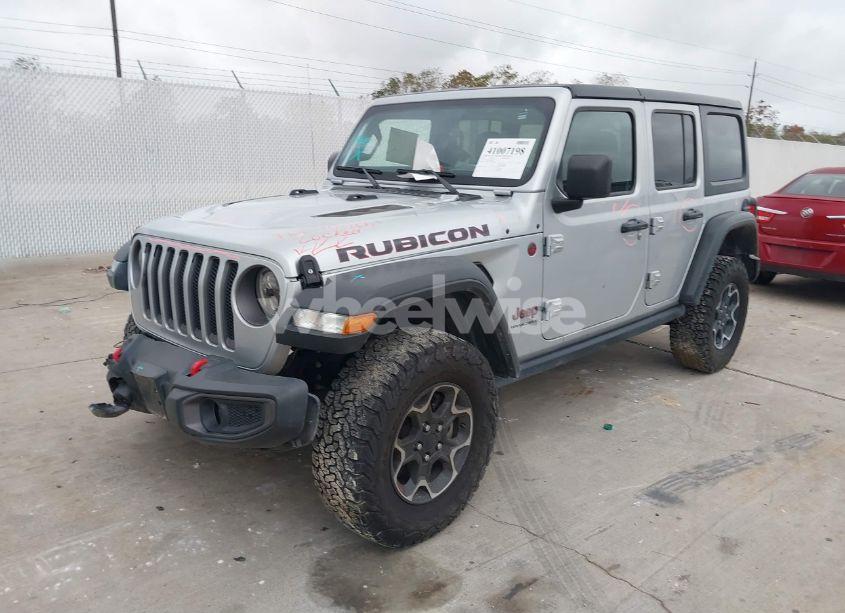 Photo 2 of 2023 Jeep Wrangler 4-DOOR RUBICON 4X4 (VIN 1C4HJXFN6PW693272)