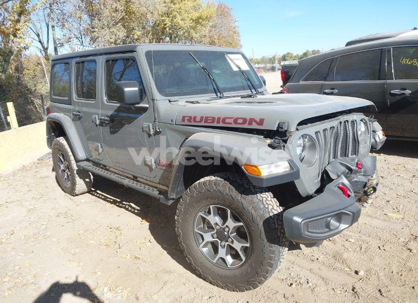2019 Jeep Wrangler UNLIMITED RUBICON 4X4 (VIN 1C4HJXFN7KW681365) main photo