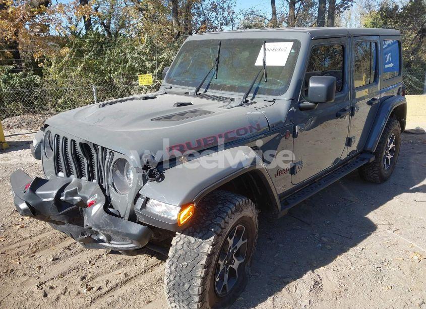 Photo 2 of 2019 Jeep Wrangler UNLIMITED RUBICON 4X4 (VIN 1C4HJXFN7KW681365)