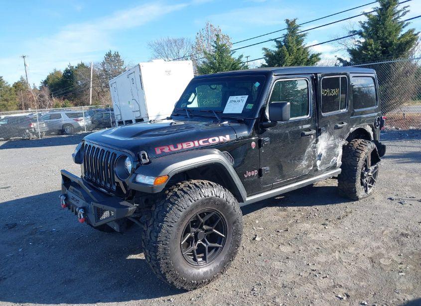 Photo 2 of 2021 Jeep Wrangler UNLIMITED RUBICON 4X4 (VIN 1C4HJXFN7MW561181)