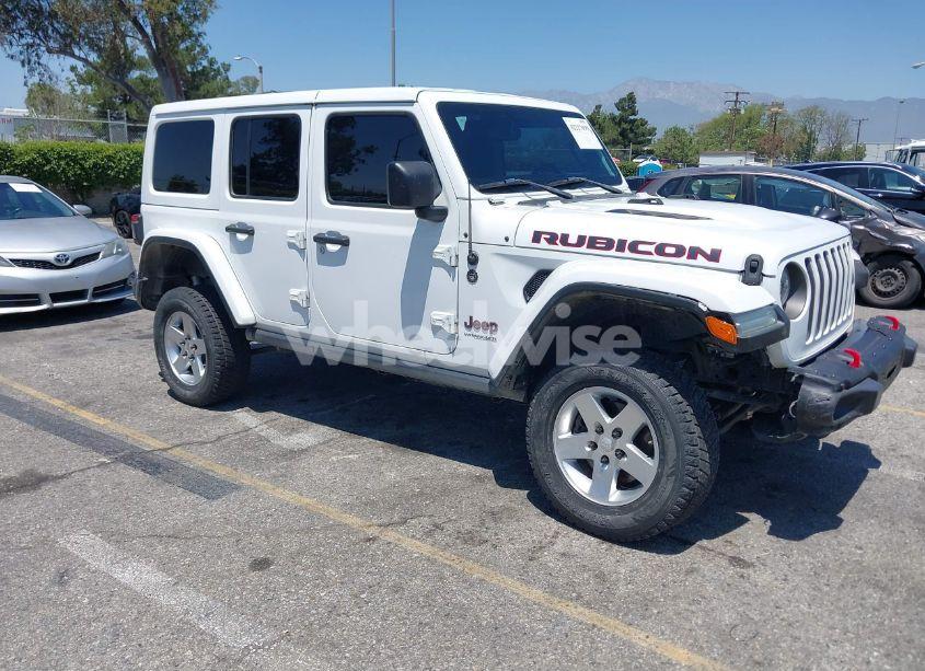 2018 Jeep Wrangler UNLIMITED RUBICON 4X4 (VIN 1C4HJXFN8JW215023) main photo