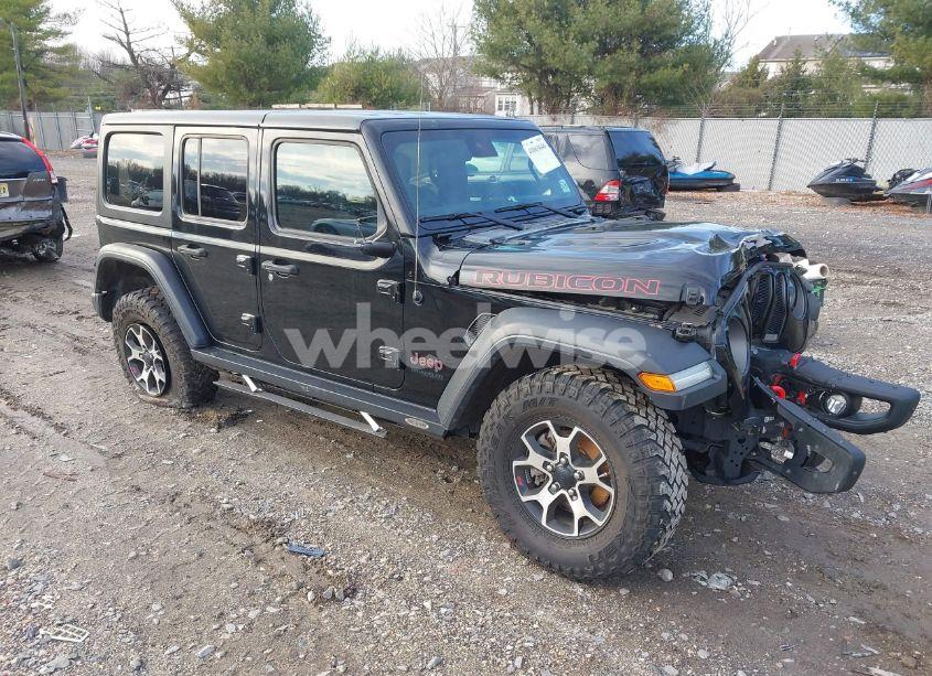 2020 Jeep Wrangler UNLIMITED RUBICON 4X4 (VIN 1C4HJXFN8LW324066) main photo