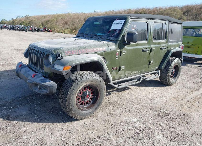 Photo 2 of 2021 Jeep Wrangler UNLIMITED RUBICON 4X4 (VIN 1C4HJXFN8MW696010)