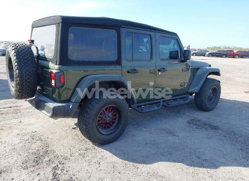 Photo 4 of 2021 Jeep Wrangler UNLIMITED RUBICON 4X4 (VIN 1C4HJXFN8MW696010)