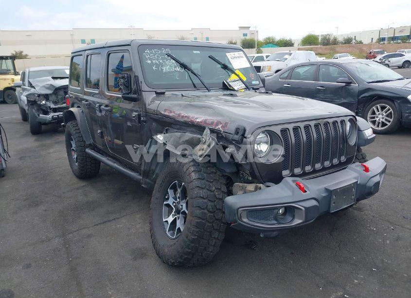2019 Jeep Wrangler UNLIMITED RUBICON 4X4 (VIN 1C4HJXFN9KW505384) main photo