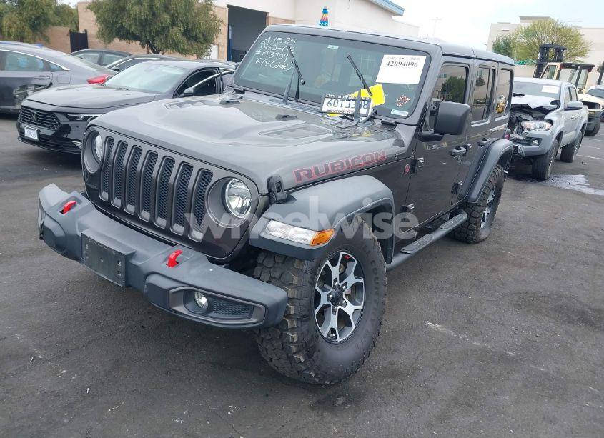 Photo 2 of 2019 Jeep Wrangler UNLIMITED RUBICON 4X4 (VIN 1C4HJXFN9KW505384)