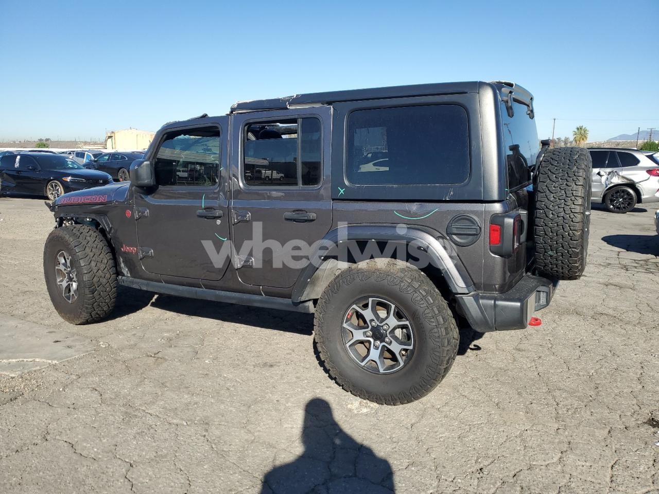 Photo 2 of 2022 JEEP WRANGLER UNLIMITED RUBICON (VIN 1C4HJXFN9NW245170)