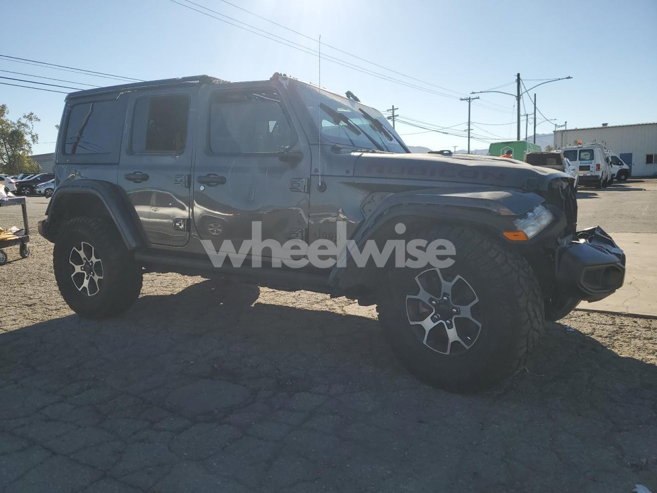 Photo 4 of 2022 JEEP WRANGLER UNLIMITED RUBICON (VIN 1C4HJXFN9NW245170)