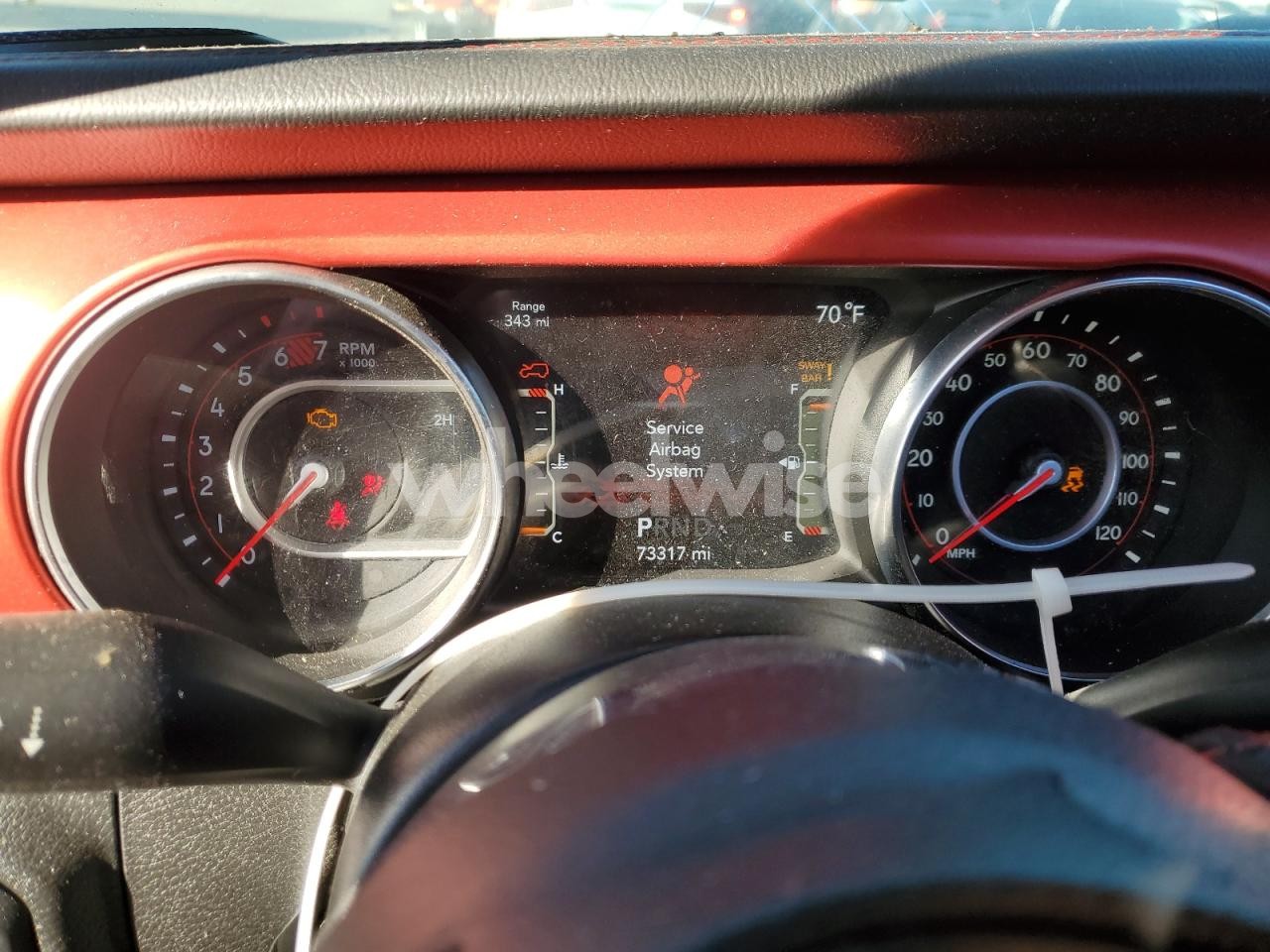 Photo 9 of 2022 JEEP WRANGLER UNLIMITED RUBICON (VIN 1C4HJXFN9NW245170)