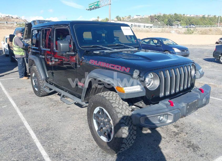 2019 Jeep Wrangler UNLIMITED RUBICON 4X4 (VIN 1C4HJXFNXKW679609) main photo