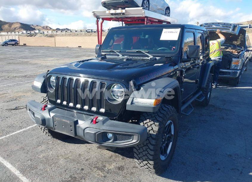Photo 2 of 2019 Jeep Wrangler UNLIMITED RUBICON 4X4 (VIN 1C4HJXFNXKW679609)