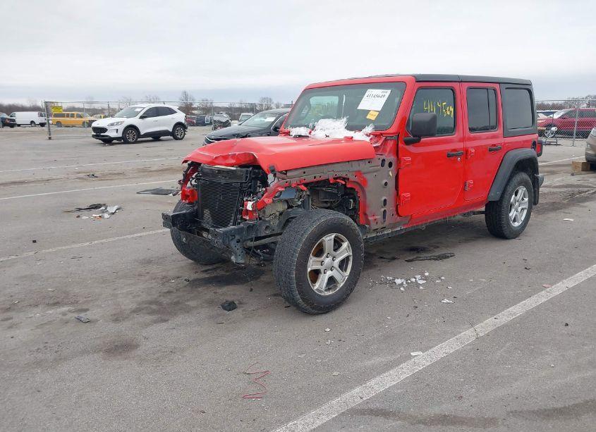 2021 Jeep Wrangler UNLIMITED SPORT RHD 4X4 (VIN 1C4HJXKN5MW602803) main photo