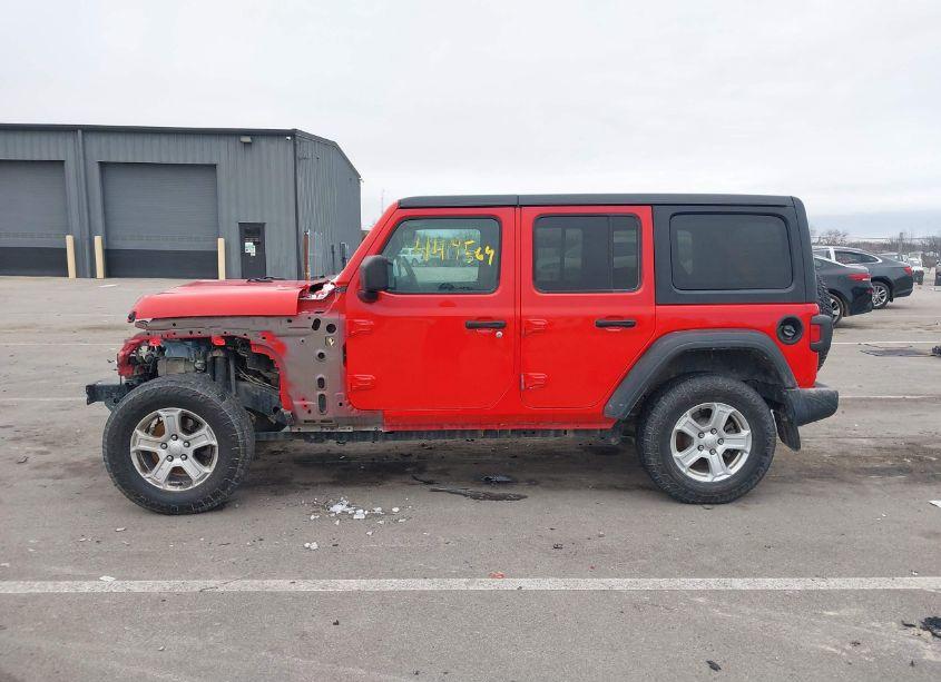 Photo 14 of 2021 Jeep Wrangler UNLIMITED SPORT RHD 4X4 (VIN 1C4HJXKN5MW602803)