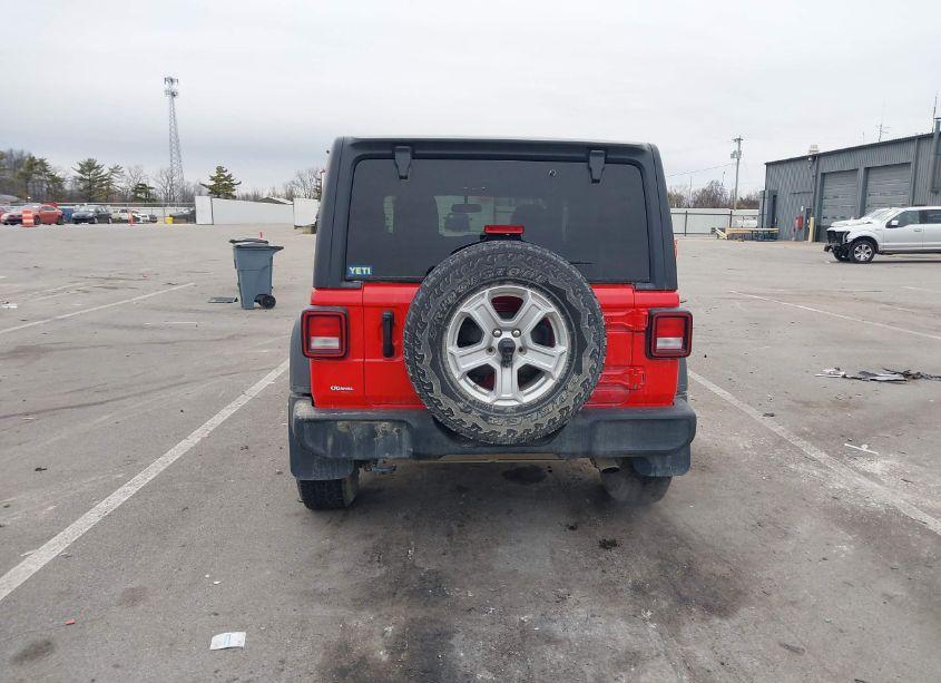 Photo 17 of 2021 Jeep Wrangler UNLIMITED SPORT RHD 4X4 (VIN 1C4HJXKN5MW602803)