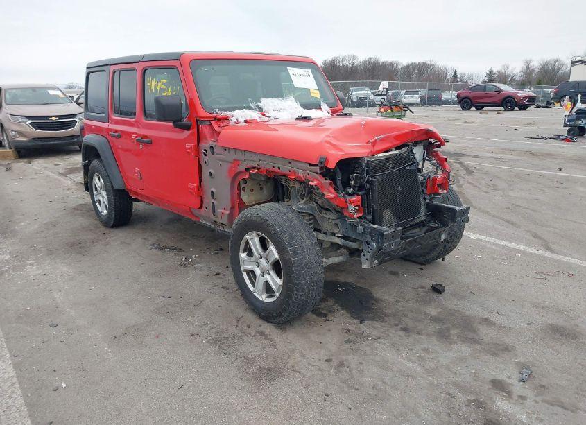 Photo 2 of 2021 Jeep Wrangler UNLIMITED SPORT RHD 4X4 (VIN 1C4HJXKN5MW602803)