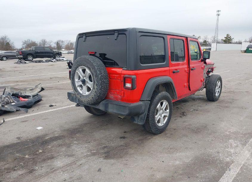 Photo 3 of 2021 Jeep Wrangler UNLIMITED SPORT RHD 4X4 (VIN 1C4HJXKN5MW602803)