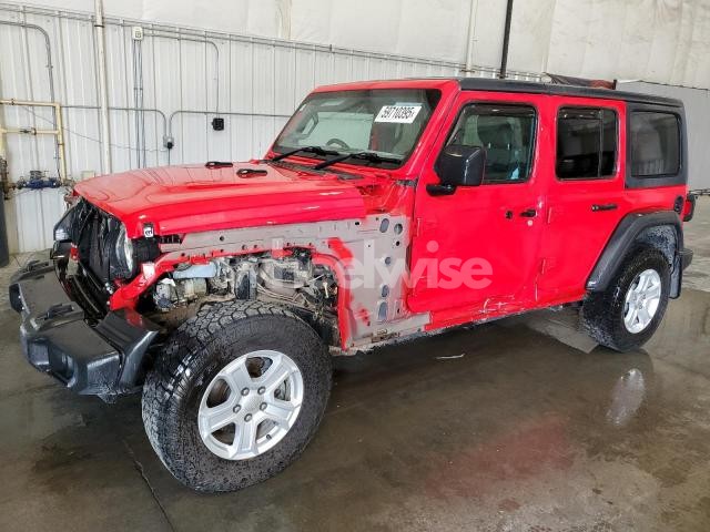 Photo 13 of 2021 JEEP WRANGLER UNLIMITED SPORT (VIN 1C4HJXKN5MW780453)