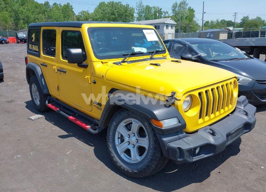 2021 Jeep Wrangler UNLIMITED SPORT RHD 4X4 (VIN 1C4HJXKN9MW709420) main photo