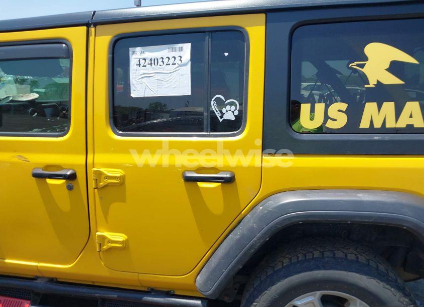 Photo 14 of 2021 Jeep Wrangler UNLIMITED SPORT RHD 4X4 (VIN 1C4HJXKN9MW709420)