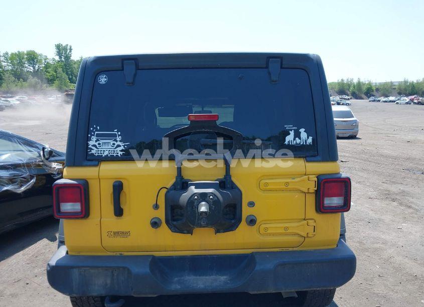 Photo 16 of 2021 Jeep Wrangler UNLIMITED SPORT RHD 4X4 (VIN 1C4HJXKN9MW709420)