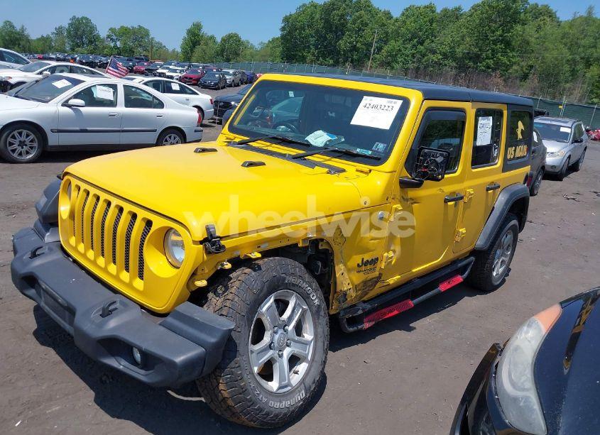 Photo 2 of 2021 Jeep Wrangler UNLIMITED SPORT RHD 4X4 (VIN 1C4HJXKN9MW709420)