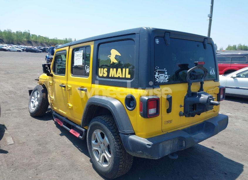 Photo 3 of 2021 Jeep Wrangler UNLIMITED SPORT RHD 4X4 (VIN 1C4HJXKN9MW709420)