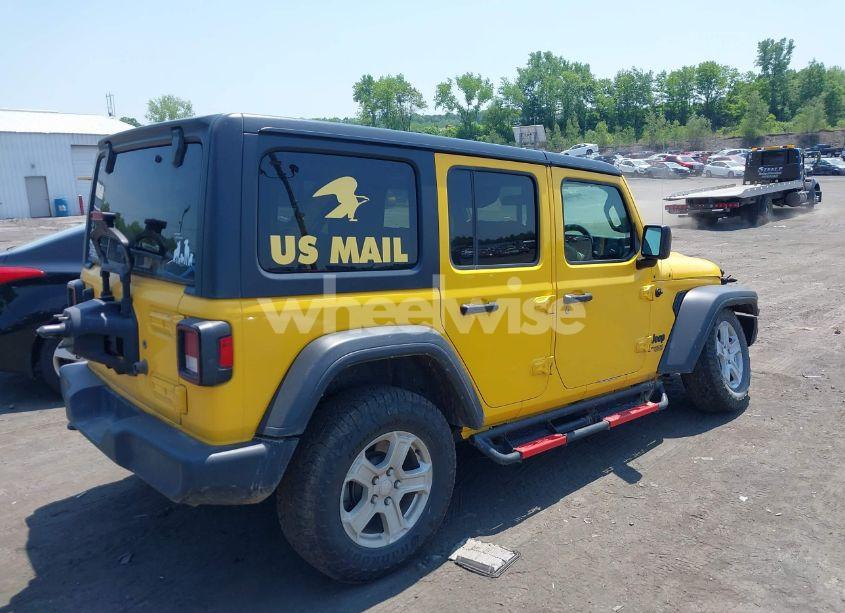 Photo 4 of 2021 Jeep Wrangler UNLIMITED SPORT RHD 4X4 (VIN 1C4HJXKN9MW709420)
