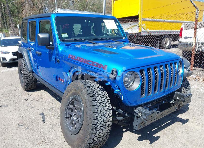 2022 Jeep Wrangler UNLIMITED RUBICON 4X4 (VIN 1C4JJXFG2NW185333) main photo