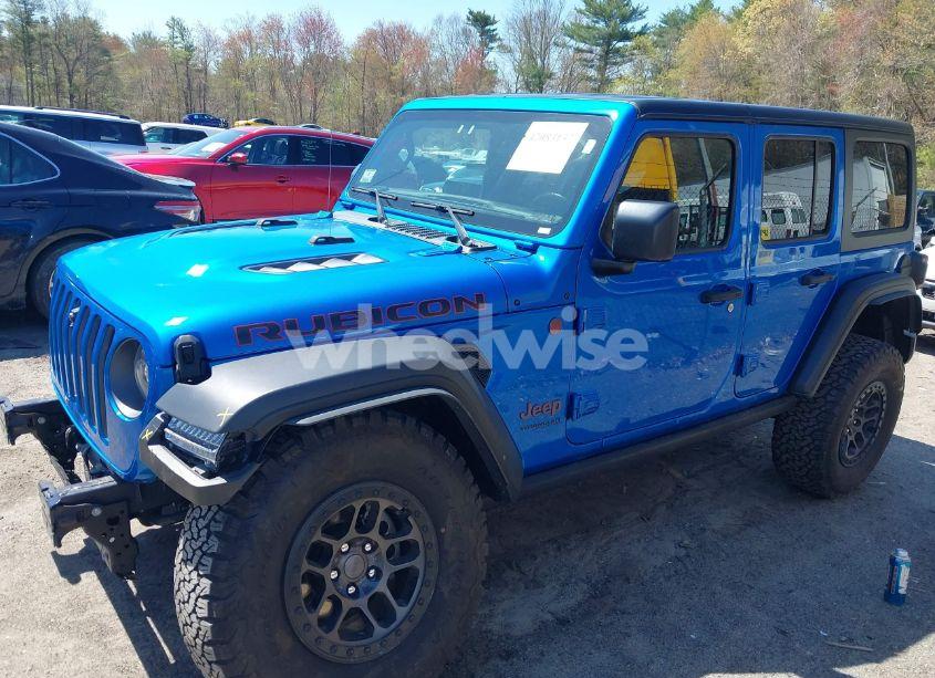 Photo 14 of 2022 Jeep Wrangler UNLIMITED RUBICON 4X4 (VIN 1C4JJXFG2NW185333)