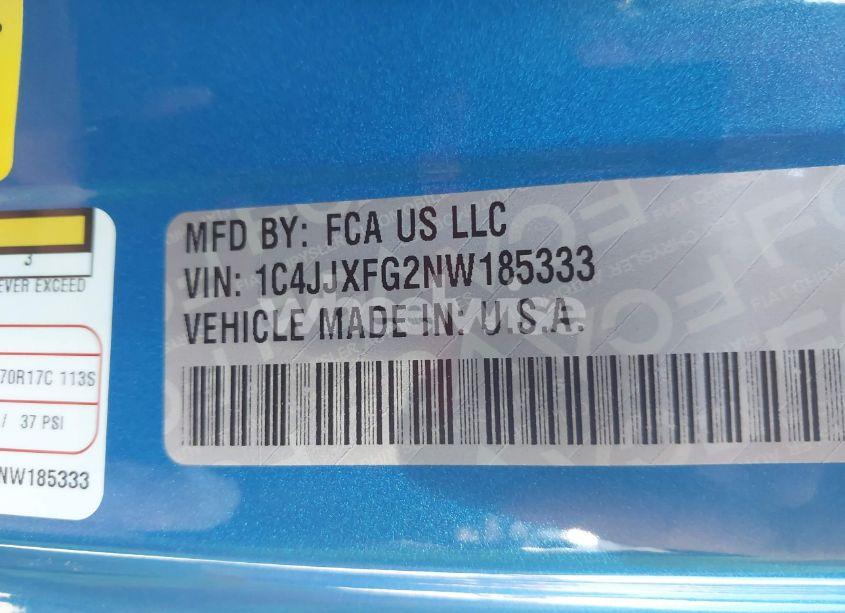 Photo 9 of 2022 Jeep Wrangler UNLIMITED RUBICON 4X4 (VIN 1C4JJXFG2NW185333)