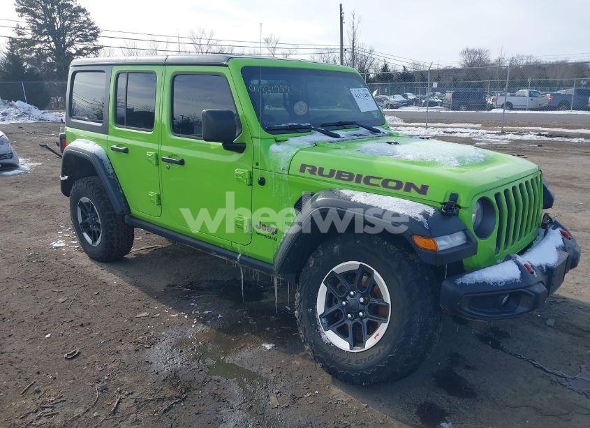 2021 Jeep Wrangler UNLIMITED RUBICON 4X4 (VIN 1C4JJXFM1MW797737) main photo