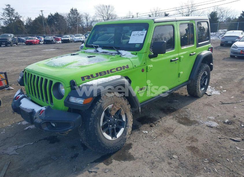 Photo 2 of 2021 Jeep Wrangler UNLIMITED RUBICON 4X4 (VIN 1C4JJXFM1MW797737)