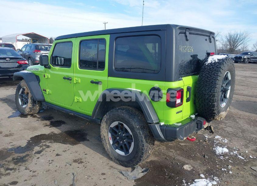 Photo 3 of 2021 Jeep Wrangler UNLIMITED RUBICON 4X4 (VIN 1C4JJXFM1MW797737)