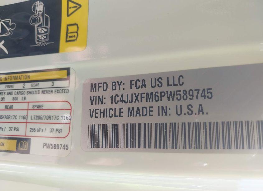 Photo 9 of 2023 Jeep Wrangler 4-DOOR RUBICON FAROUT 4X4 (VIN 1C4JJXFM6PW589745)