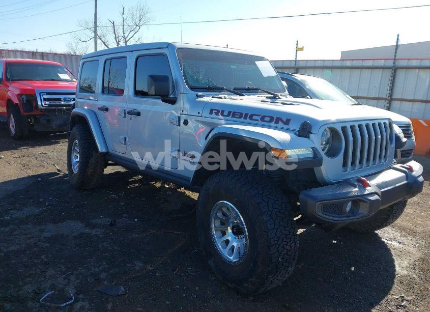 2022 Jeep Wrangler UNLIMITED RUBICON 4X4 (VIN 1C4JJXFM7NW156139) main photo