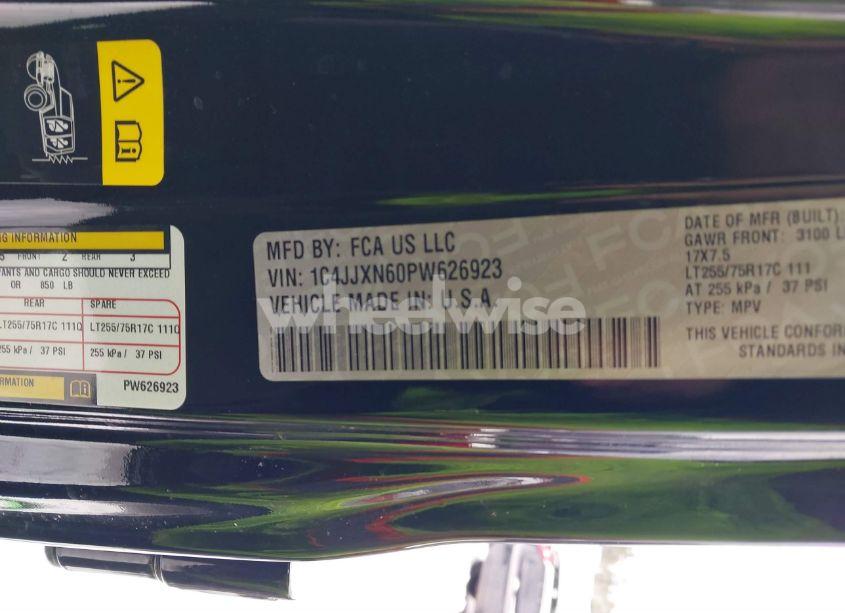 Photo 9 of 2023 Jeep Wrangler 4XE 4X4 (VIN 1C4JJXN60PW626923)