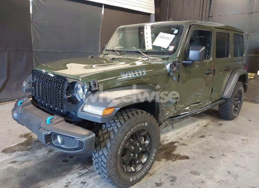 Photo 2 of 2023 Jeep Wrangler 4XE 4X4 (VIN 1C4JJXN62PW629659)