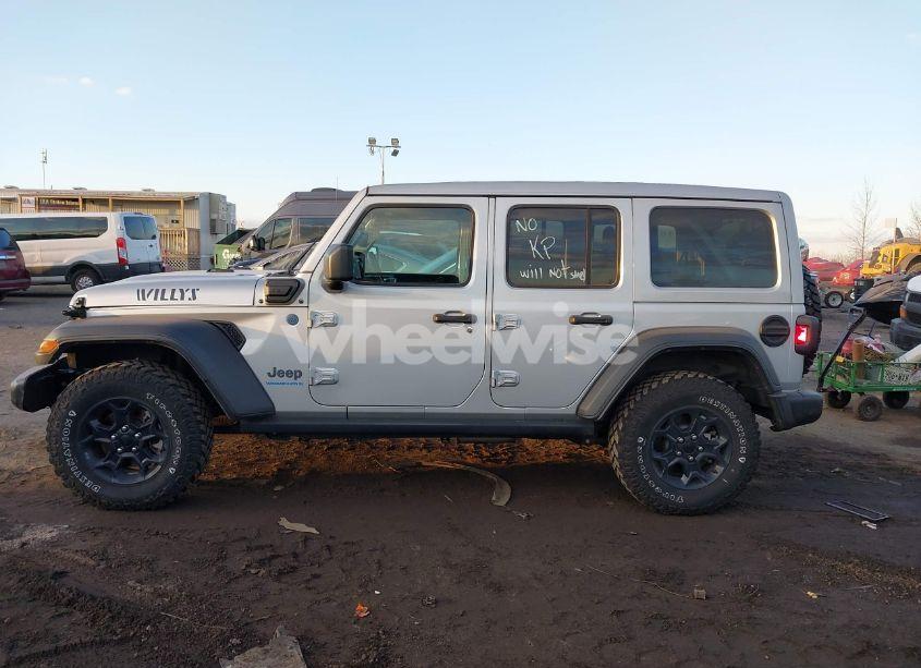 Photo 14 of 2023 Jeep Wrangler 4XE 4X4 (VIN 1C4JJXN65PW612855)