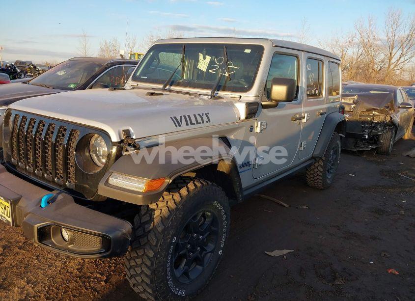 Photo 2 of 2023 Jeep Wrangler 4XE 4X4 (VIN 1C4JJXN65PW612855)