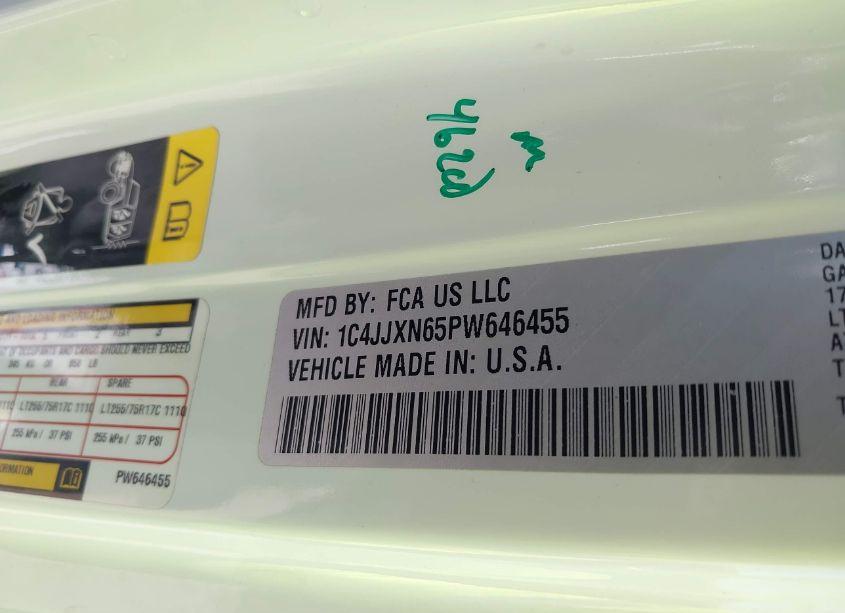 Photo 9 of 2023 Jeep Wrangler 4XE 4X4 (VIN 1C4JJXN65PW646455)