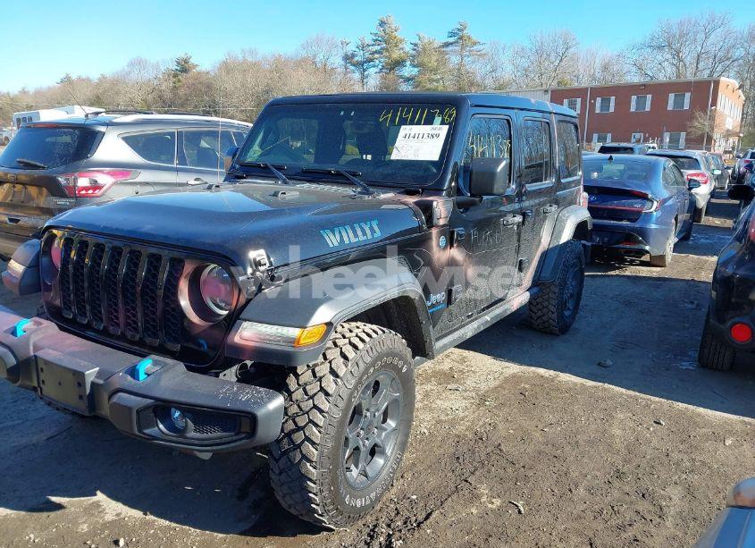 Photo 2 of 2023 Jeep Wrangler 4XE 4X4 (VIN 1C4JJXN67PW621024)